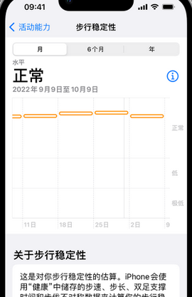 清河iPhone手机维修如何在iPhone开启'步行稳定性通知'