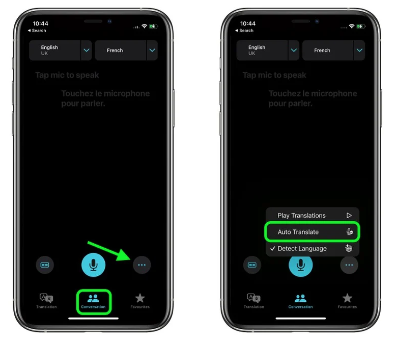 清河苹果手机维修分享iOS 15 “翻译” App 新改进 